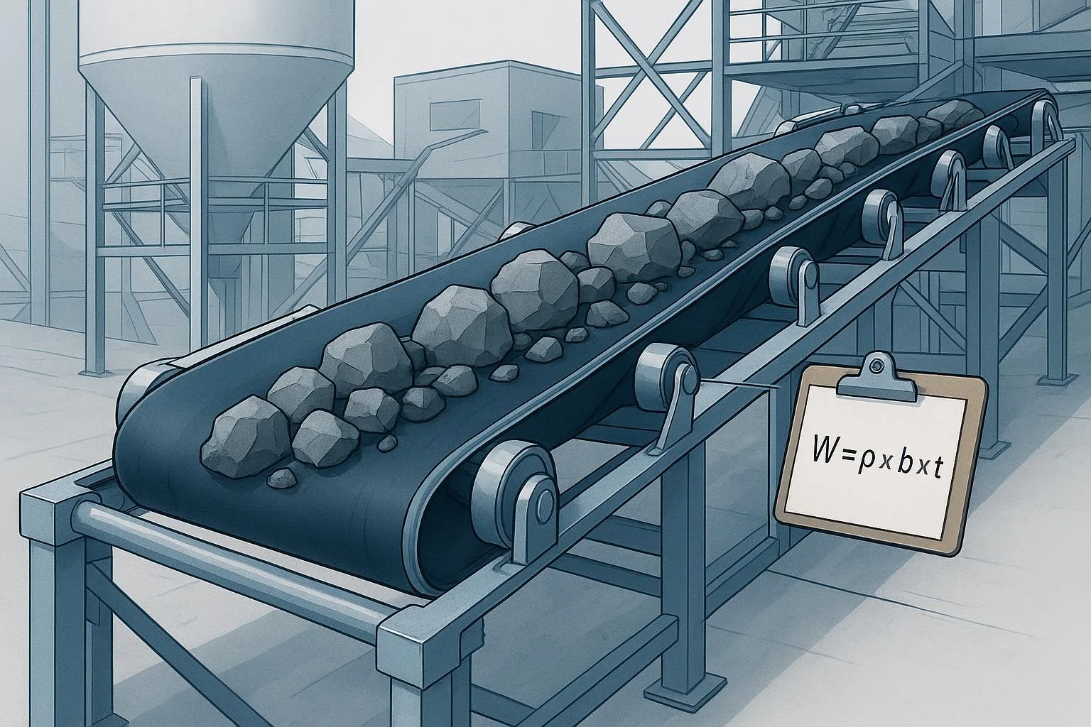 Complete Guide: How to Calculate Industrial Conveyor Belt Weight