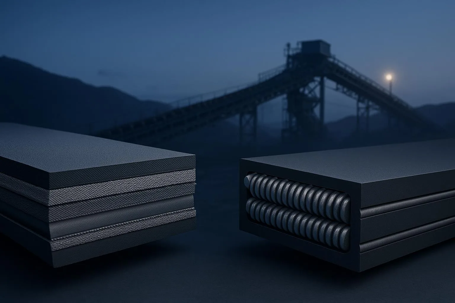 EP vs Steel Cord Conveyor Belt:Which Is Right for Your Operation?(2026 Comparison)