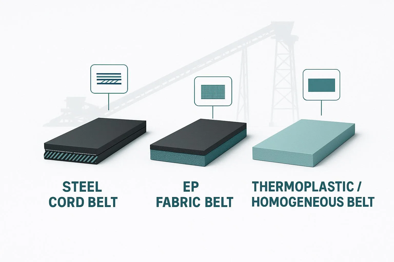Intralox vs Habasit vs Volta vs Forbo vs Ammeraal: Mining Conveyor Belt Comparison