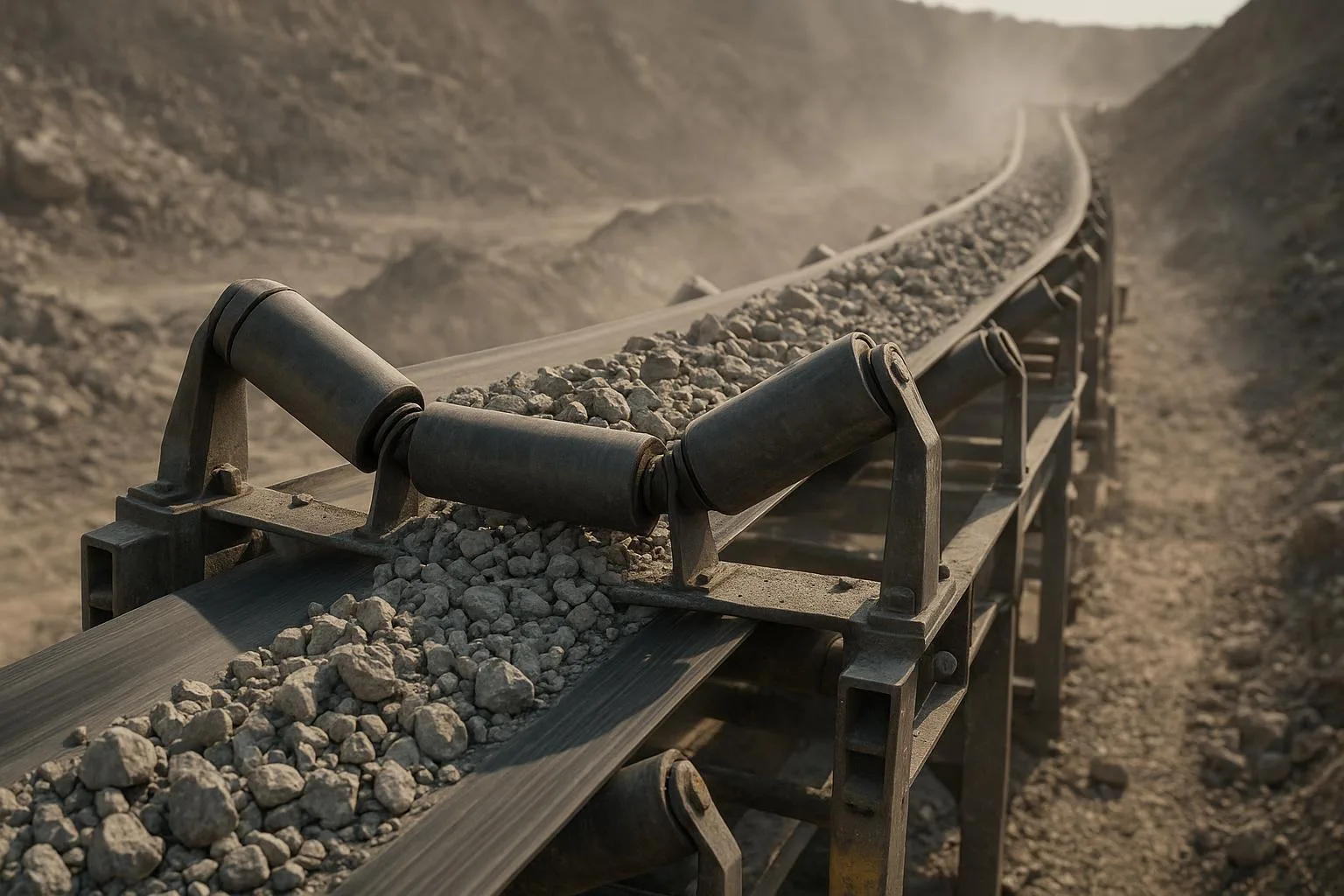 Role and Definition of Idlers in Belt Conveyors