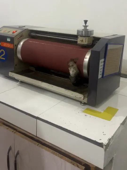 Testing equipment close-up